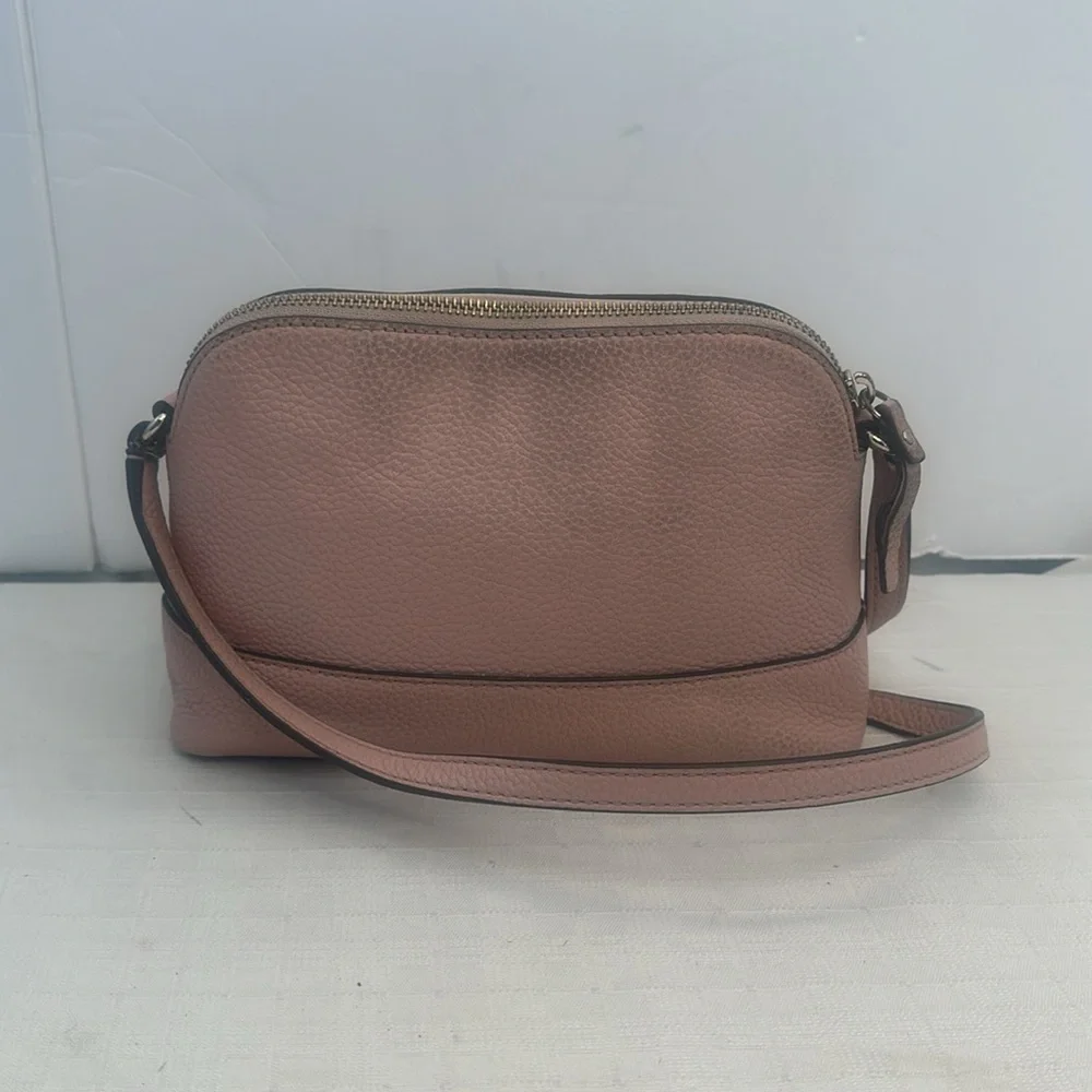 Kate Spade Crossbody Hanna Pebbled Leather, Chalk Pink